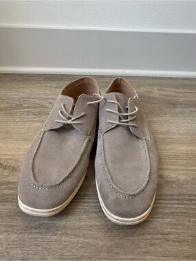 Men's Suede Lace-Up Shoes